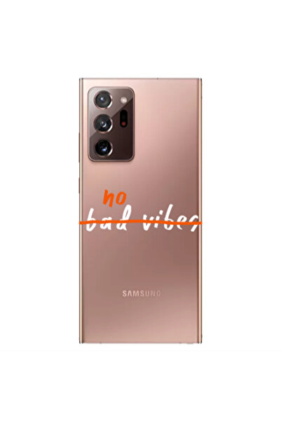Other Samsung Note 20 Ultra No bad vibes 2 Transparent Silicone TPU Θήκη