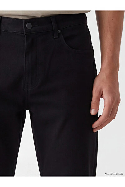 LC Waikiki Black 779 Regular Fit Men's Jean Pants