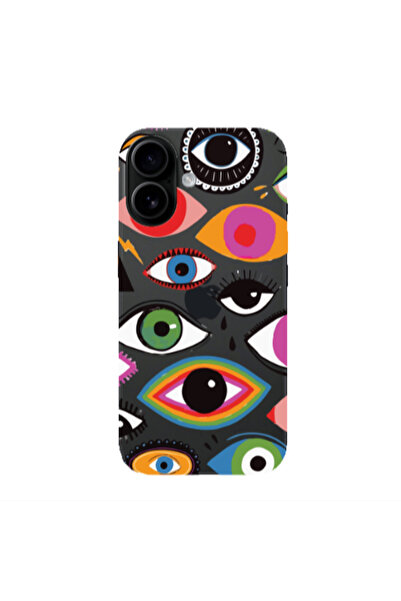 Other Apple Iphone 16 plus Colorful eyes Transparent Silicone TPU Θήκη