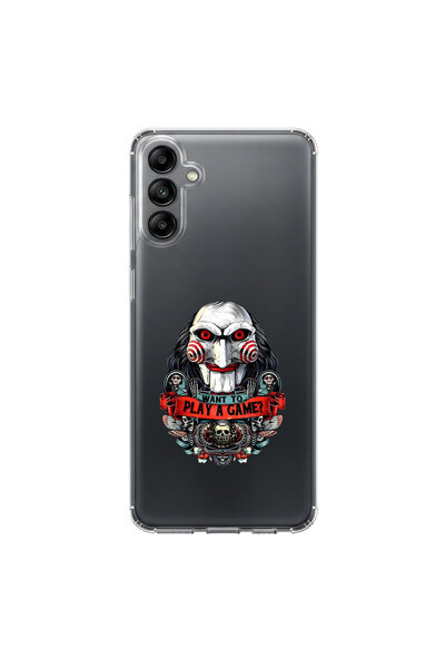 PPKin Samsung Galaxy A04S Compatible Horror 7 Design Transparent Case