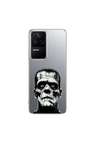 PPKin Poco F4 Compatible Horror 6 Design Transparent Case