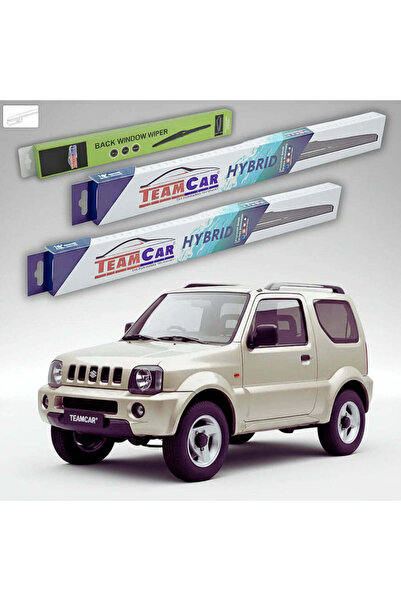 TEAMCAR Lamele ștergătoare Suzuki Jimny FJ 1998-2018 |   Set Hibrid Față și S...