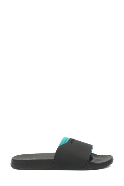 Lixin Men's Black Slippers