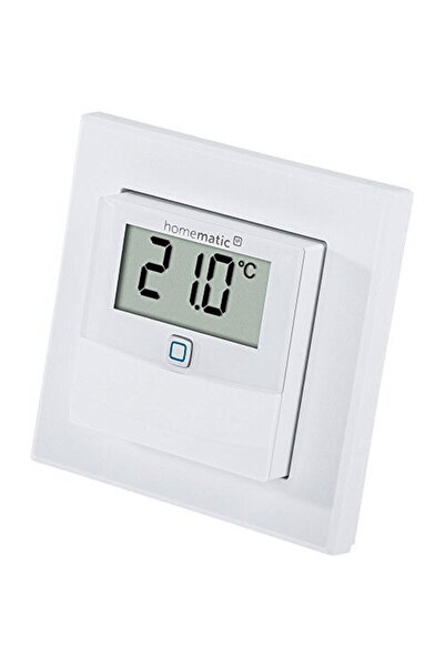 HomeMatic IP senzor de temperatură și umiditate cu afișaj - alb - interior