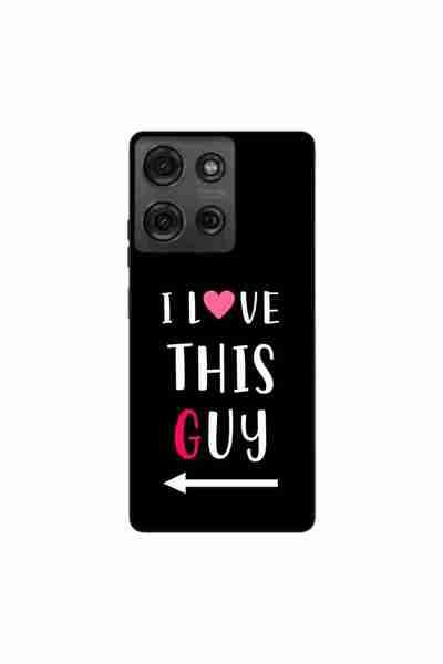 OEM Θήκη συμβατή με Motorola Moto G75, από σιλικόνη gel TPU, με σχέδιο ζευγαρ...
