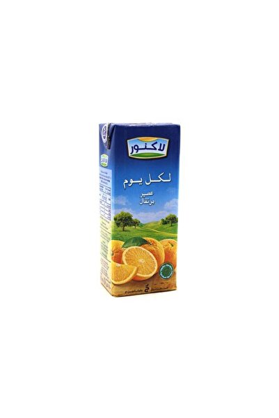 Lacnor عصير برتقال 100% طبيعي 180 مل