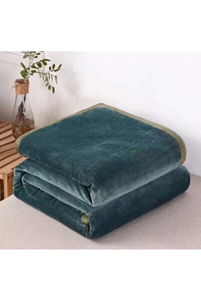 MILANO COLLECTION Patura Cocolino Uni, Verde Smarald, 220x200 cm