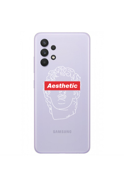Other Samsung A32 4G Aesthetic Transparent Silicone TPU Θήκη