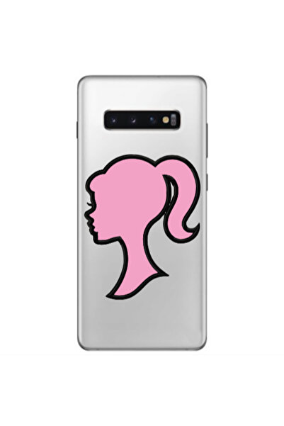 Other Samsung S10 Plus Line girl Transparent Silicone TPU Θήκη
