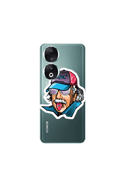 Other Honor 90 5G Einstein Transparent Silicone TPU Θήκη