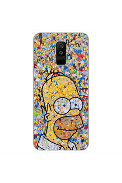 Other Samsung A6 Plus Simpsons Transparent Silicone TPU Θήκη