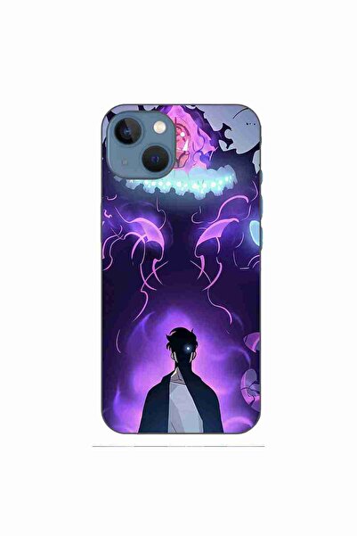 OEM Husa compatibila cu Apple iPhone 13 Silicon Gel Tpu Model Solo Leveling D...