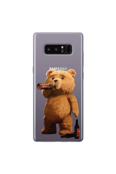 Other Samsung Note 8 Beer Time Transparent Silicone TPU Θήκη