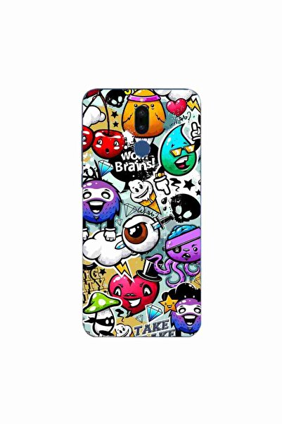 OEM Husa compatibila cu Huawei Mate 10 Lite Silicon Gel Tpu Model Pop Art Gra...