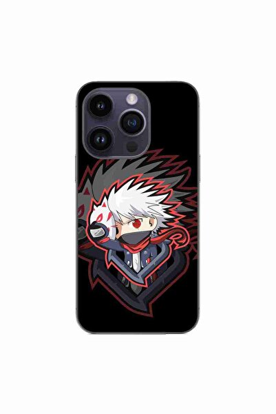 OEM Case compatible with Apple iPhone 15 Pro Silicone Gel Tpu Naruto Kakashi ...