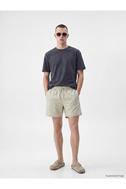 LC Waikiki Nevavm Shortest Length Men's Swim Shorts with Difference in Length