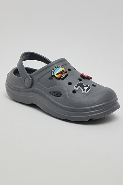 R&B Charm Detail Slingback Clogs