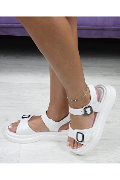 Tonii Women's Sandals , with platform and adjustable straps with metal buckle...