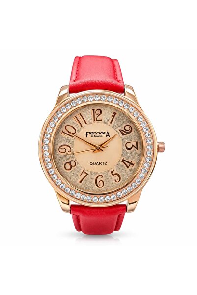 Watch Red ladies watch for women, Francesca di Geneva, FF117