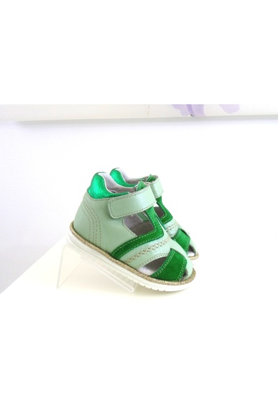 Lui Shoes Sandale fete, SIMBA 6S126, Lui Shoes, 100% piele naturala, verde lime