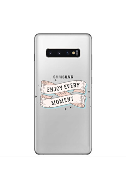 Other Samsung S10 Plus Enjoy Every Moment 2 Transparent Silicone TPU Θήκη