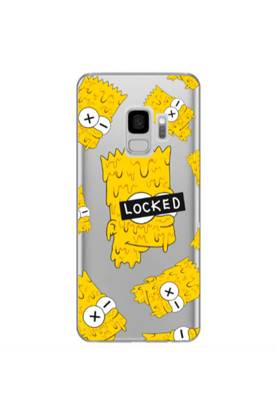Other Samsung S9 Plus Bart Simpson Transparent Silicone TPU Θήκη