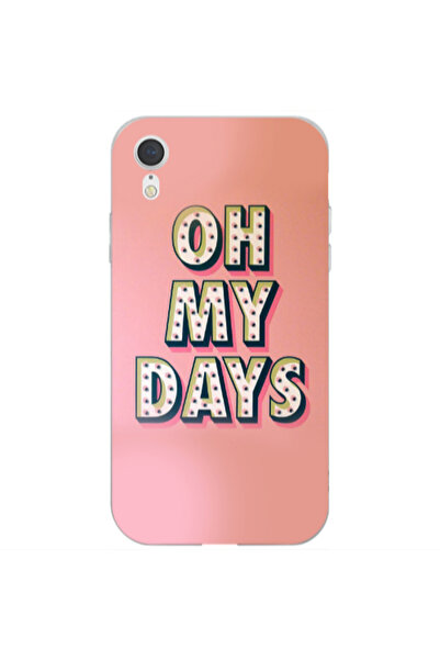 Other Apple iPhone Xr Oh my days Transparent Silicone TPU Θήκη