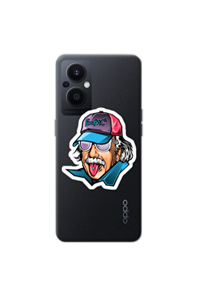 Other Oppo Reno 7 Lite Einstein Transparent Silicone TPU Θήκη