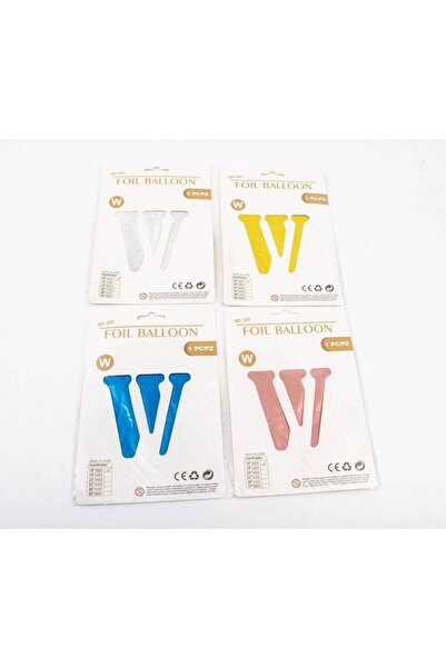 OEM Balloon Foil Letter "W" 40cm Pink