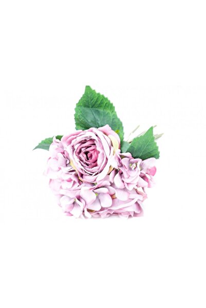 OEM Flori Artificiale Buchet Trandafiri Si Hortensie Lila