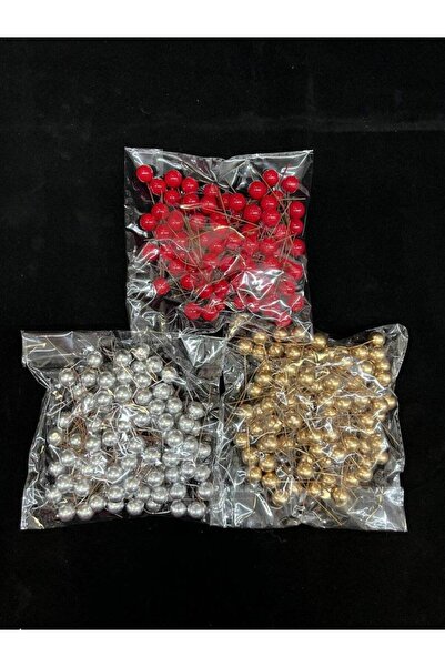OEM Πλαστικό Στολίδι Bobite 100/ Σετ Άνω-Κάτω Ασημί Λάκα