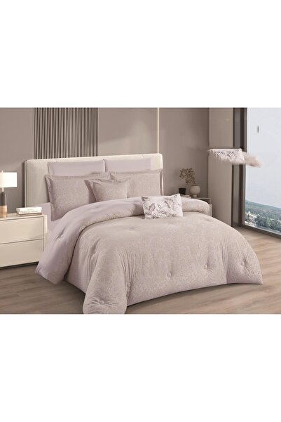 Barigo Nefren 8 Piece Summer Luxury Jacquard Premium Brushed Bedspread
