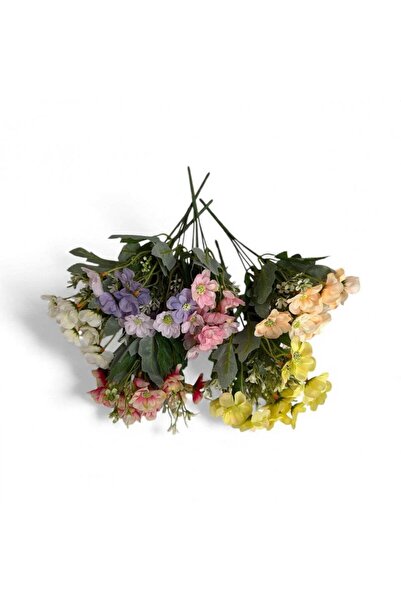 OEM Buchet Floricele Marunte Mari Artificiale 2/set Somon
