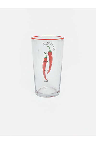 LC Waikiki Mixed Pepper Printed Glass Water Cup 570 ml