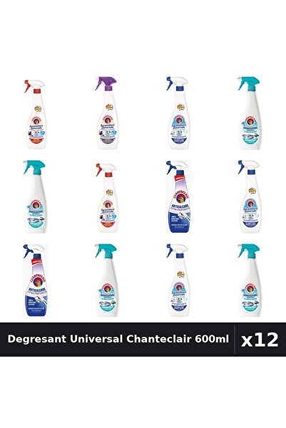 Chanteclair Set 12 Degresant Universal 600ml-625ml - Marsilia, Mosc, Bicarbonat