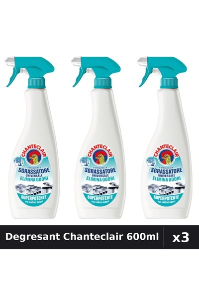 Chanteclair Set 3 Degresant Universal 600ml - Anti-Miros, Curatenie Eficientă