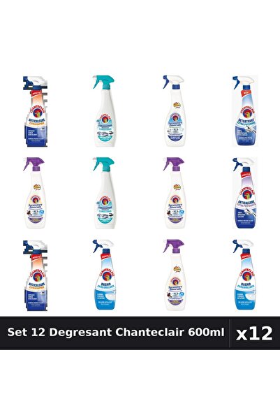 Chanteclair Set 12 Degresant Universal 600ml - Anti-Miros, Bicarbonat, Extra ...