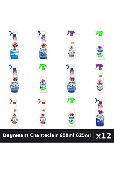 Chanteclair Set 12 Degresant Universal 600ml 625ml - Lavanda, Lamaie, Marsilia