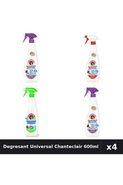 Chanteclair Set 4 Degresant Universal 600ml - Lamaie, Lavanda, Marsilia, Mosc...