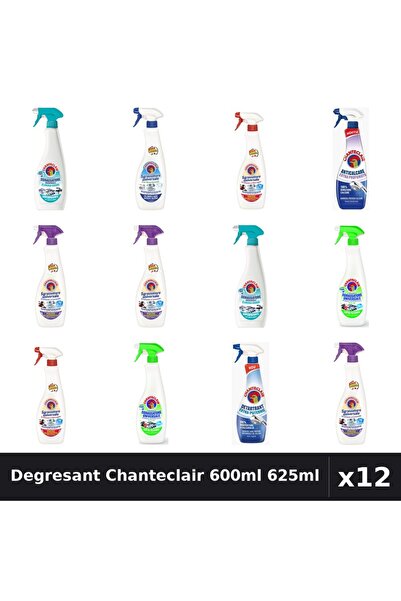 Chanteclair Set 12 Degresant Universal 600ml - 625ml - 8 Arome Asortate