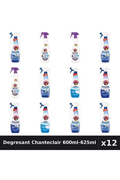 Chanteclair Set 12 Degresant Universal 600ml-625ml - Extra Parfumat, Puternic...