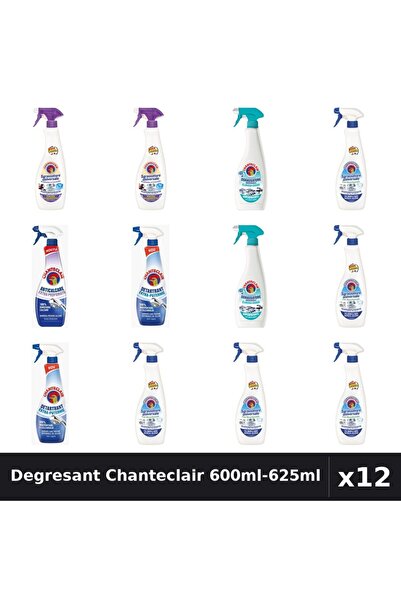 Chanteclair Set 12 Degresant Universal 600ml-625ml - Lavanda, Mosc, Bicarbona...