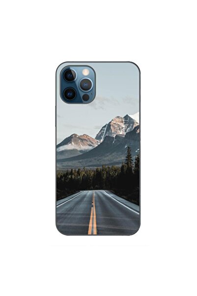 OEM Husa compatibila cu Apple iPhone 12 Pro Max Silicon Gel Tpu Model Mountai...