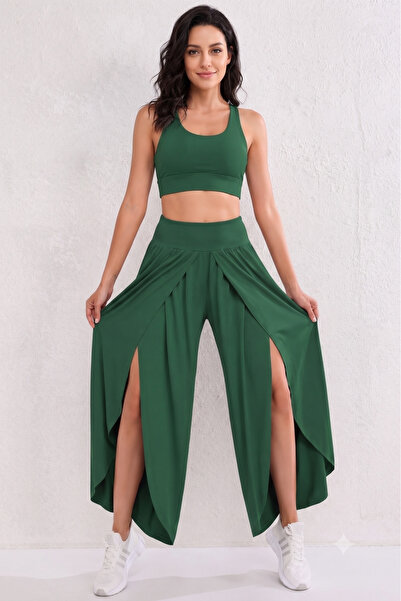 Modayakamoz New Season Women's High Waist Elastic Front Cross Detailed Sandy ...
