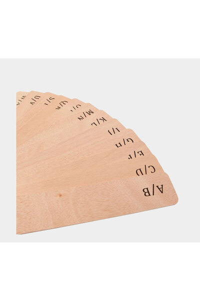 MJI Plywood Record Dividers 13pcs/Set (A To Z)