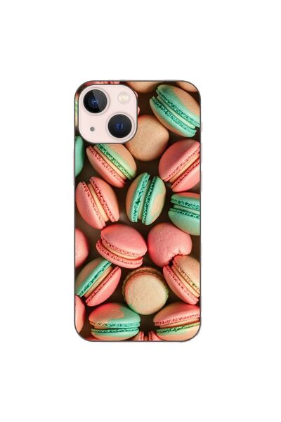 OEM Калъф, съвместим с Apple iPhone 13 Mini, силиконов гел TPU, с шарка  "Вку...