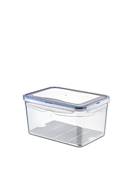 ELEGANCEV Unlockable Rectangular Plastic Storage Container 4.5 Lt