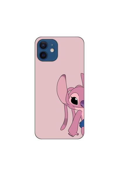 OEM Husa compatibila cu Apple iPhone 12 Silicon Gel Tpu Model Stitch Her