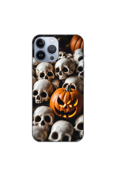 OEM Husa compatibila cu Apple iPhone 13 Pro Max Silicon Tpu Model Halloween P...