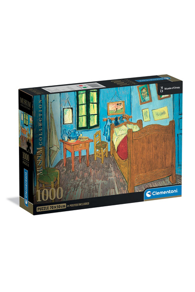 CLEMENTONI Παζλ Museum Collection Vincent Van Gogh: Το Δωμάτιο του Van Gogh σ...